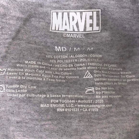 MARVEL Gray Amazing Spiderman Long Sleeve Graphic T-Shirt - Picture 4 of 5